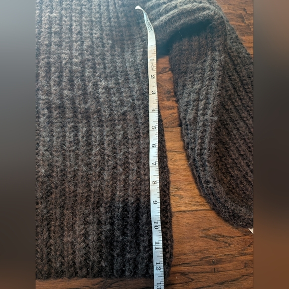 Gentle Fawn Brown One Button Cozy Knit Cardigan Sweater Size XL - Picture 10 of 10